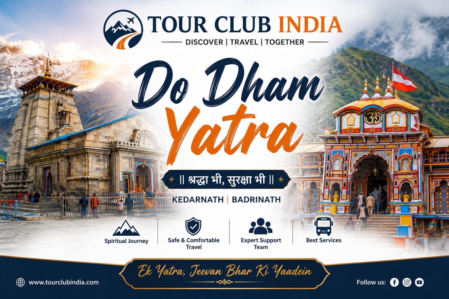 Kedarnath & Badrinath By Road