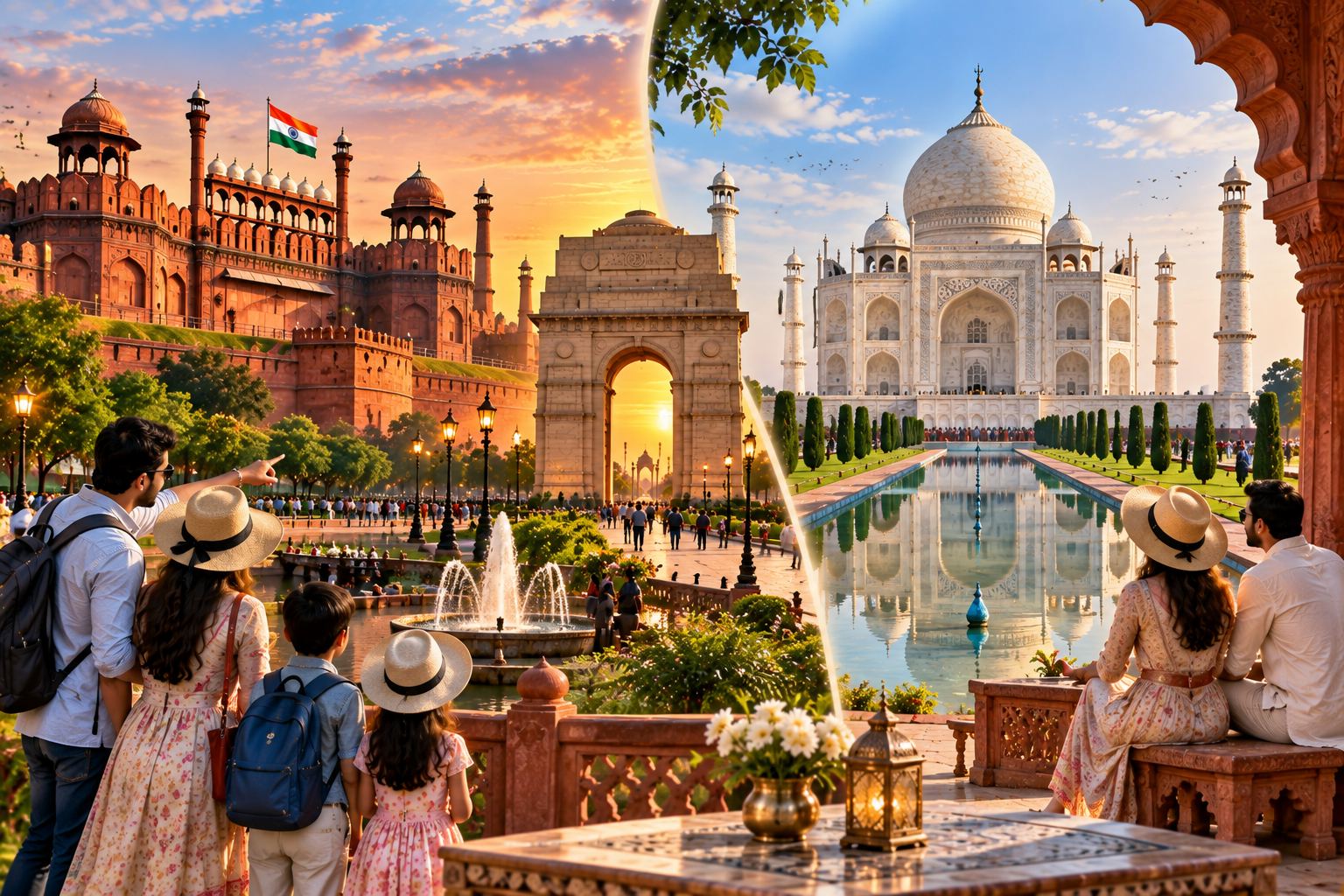 Delhi – Agra – Mathura – Vrindavan: Classic Tour
