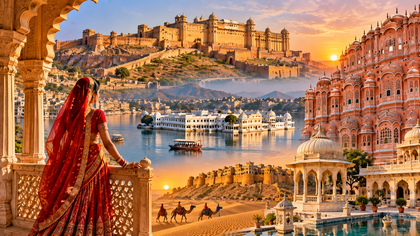 Rajasthan Tour: Udaipur–Jodhpur–Jaisalmer